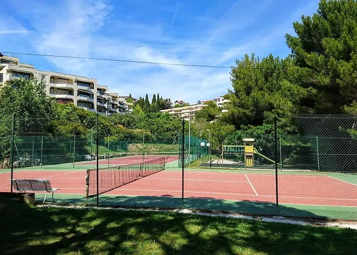 In A Private With Pool Appartement